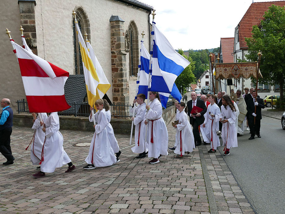 Bittprozession am Pfingstmontag (Foto: Karl-Franz Thiede)